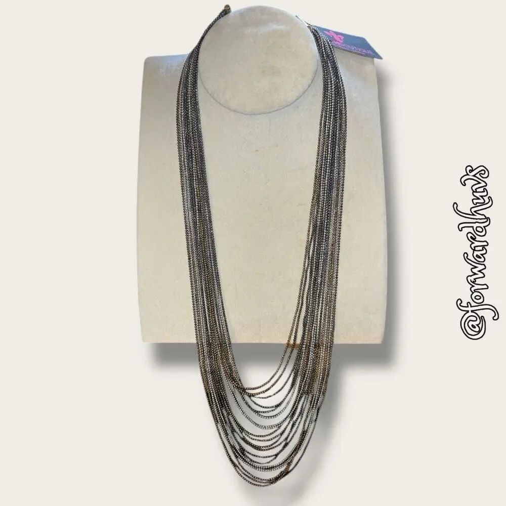 Crush Boutique Multi Chain Necklace